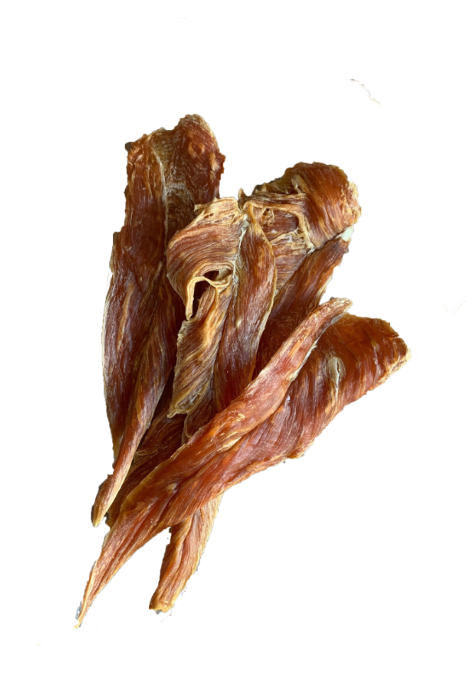Chicken Jerky with Coconut Oil