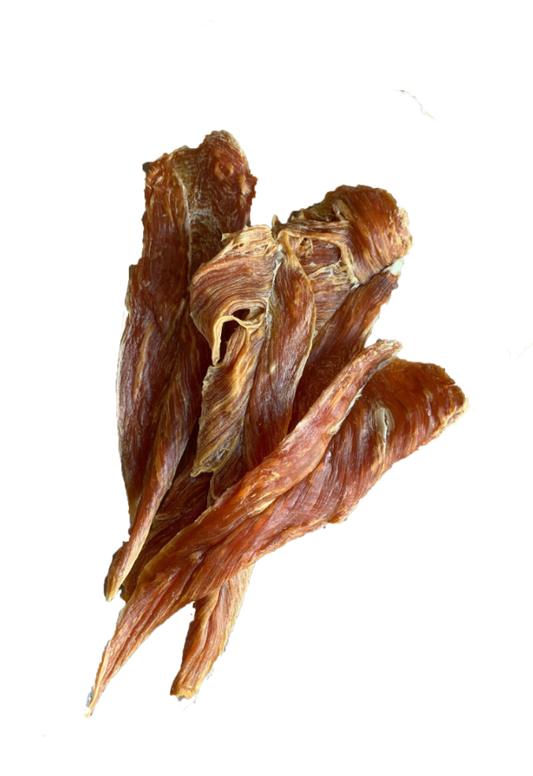 Chicken Jerky with Coconut Oil