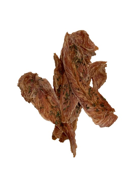 Chicken Jerky with Mint