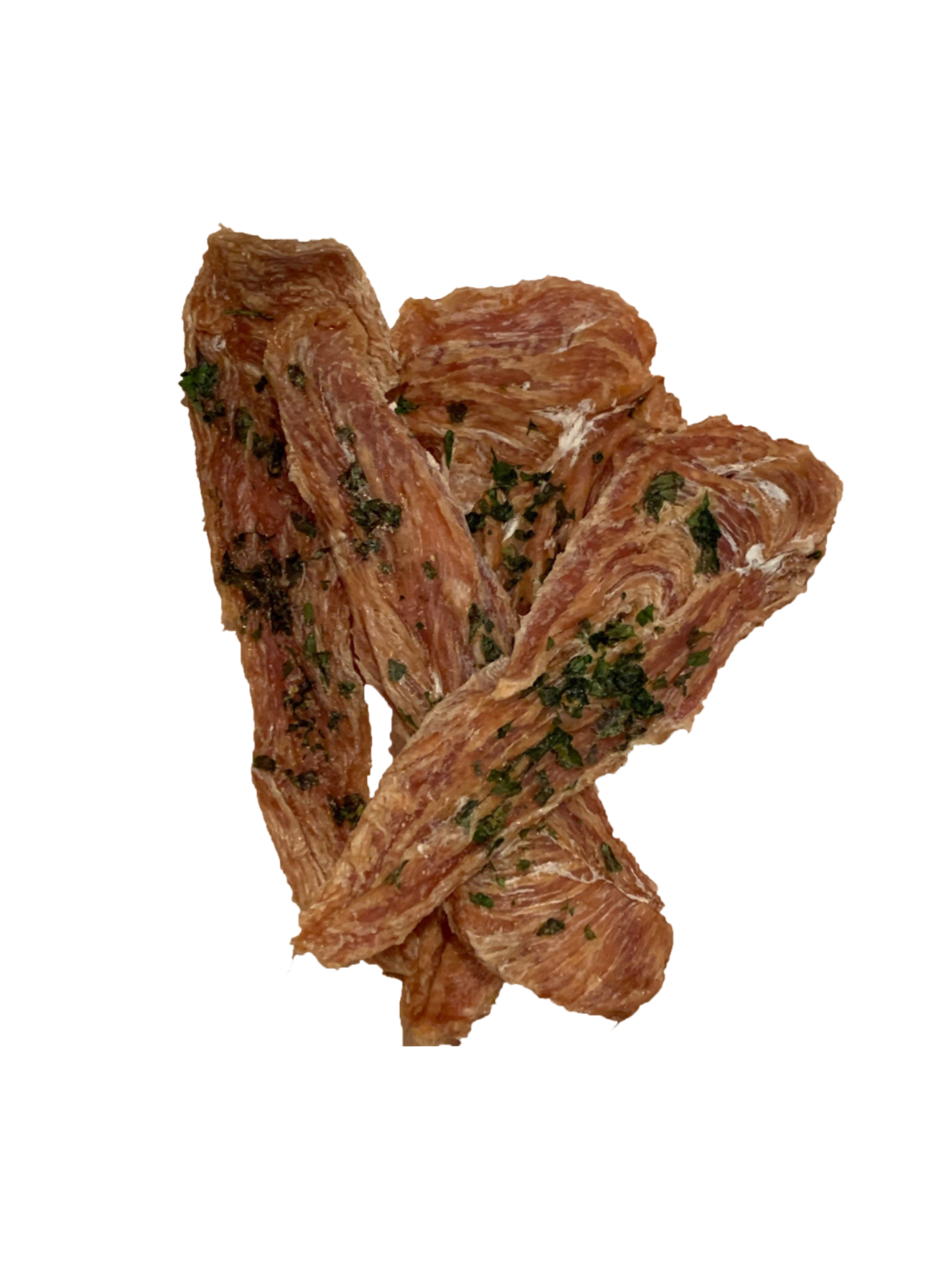 Chicken Jerky with Parsley + Olive Oil